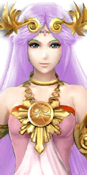 Palutena's pink alt but now her hair is pink too
